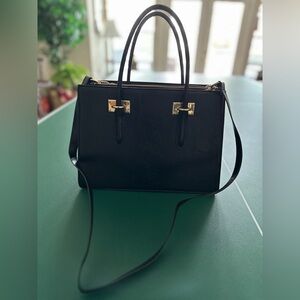 H&M Structured Accordian Tote Bag